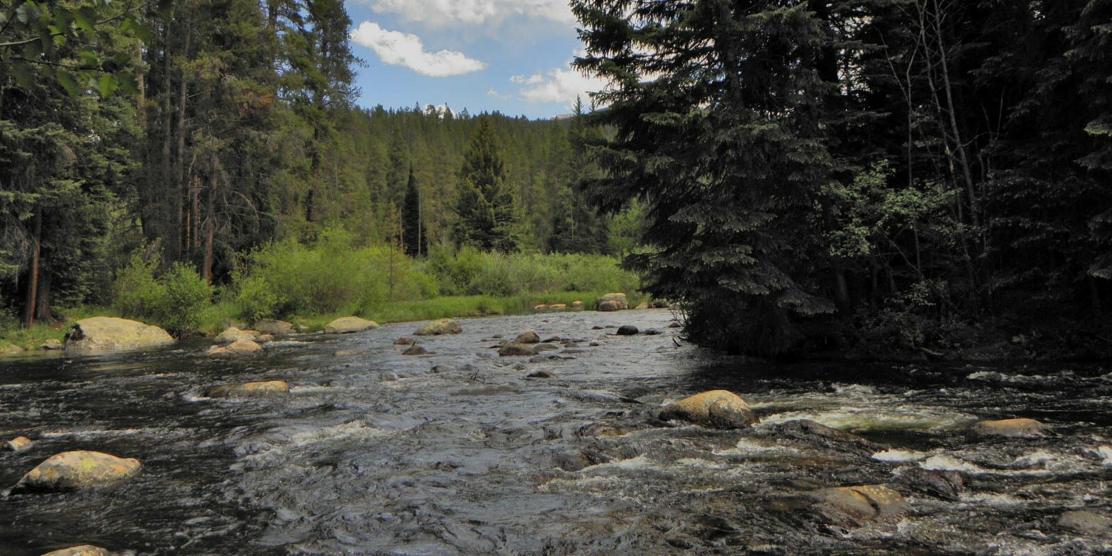 Image of the Fryingpan River in Colorado.