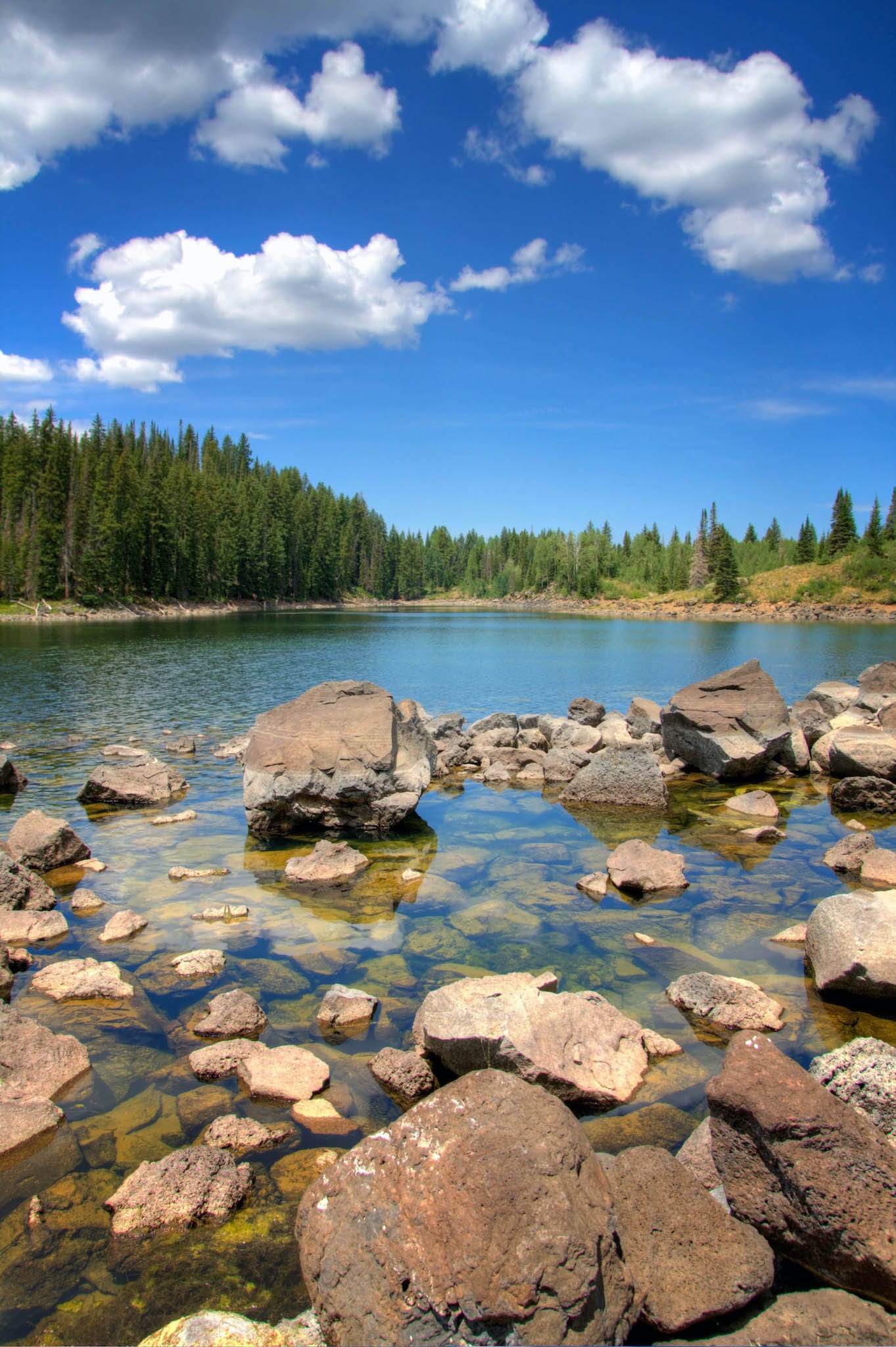 Mesa Lakes Rocks Colorado