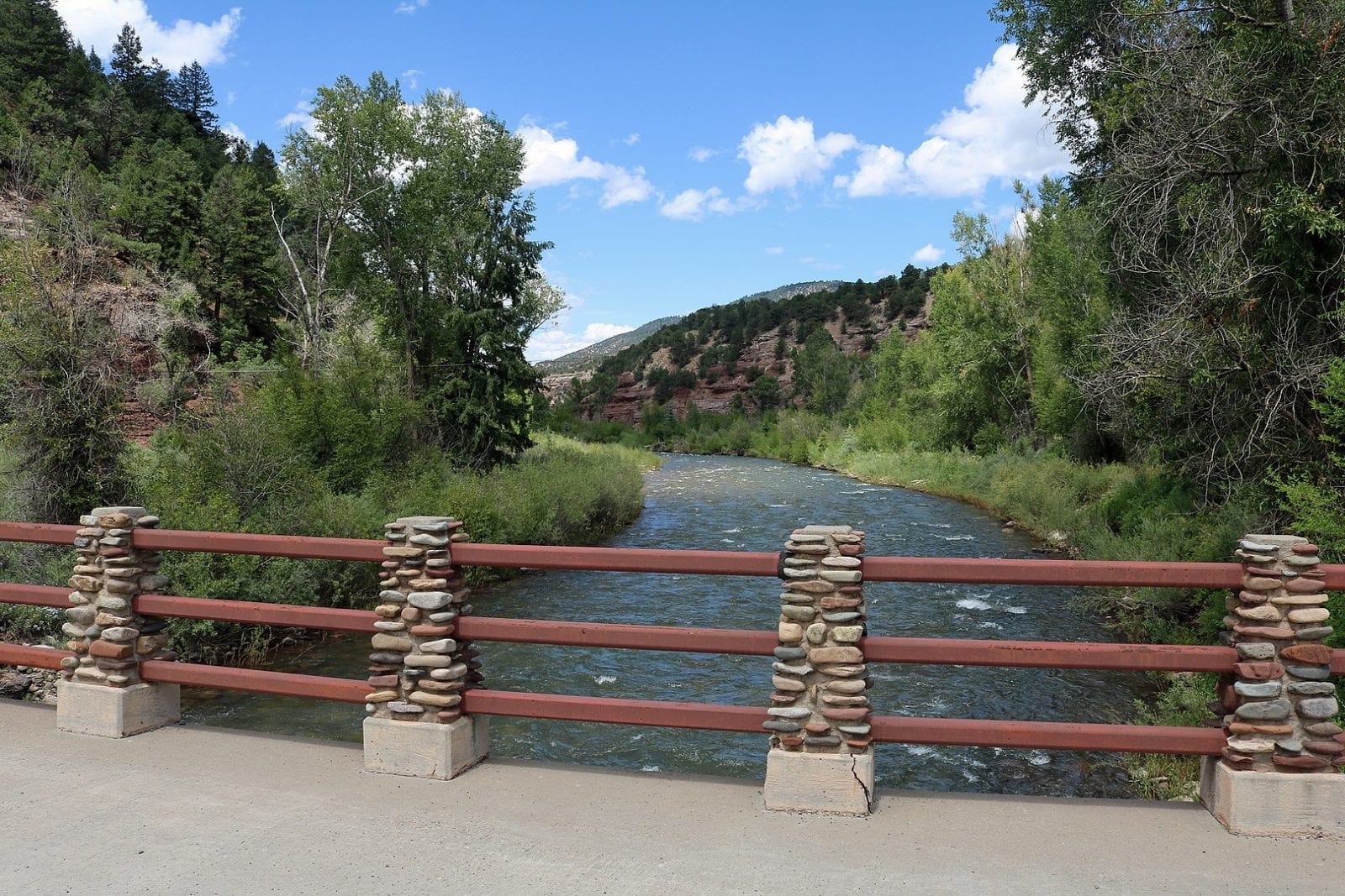 Image of the San Miguel River in Placerville in Colorado