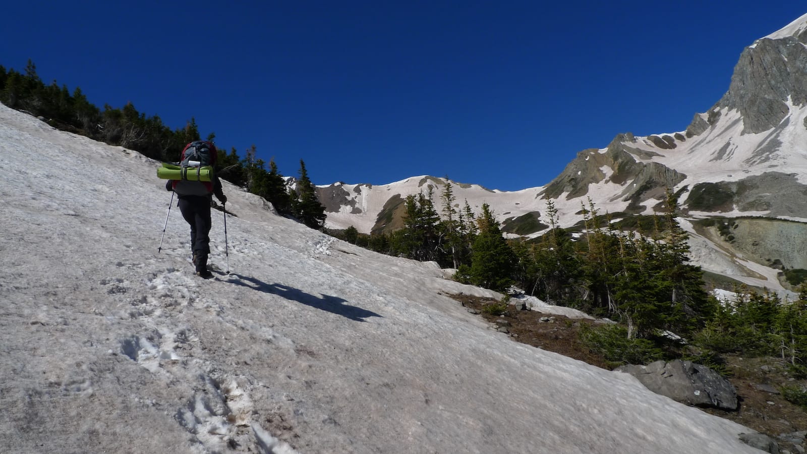 Snowmass Lake Winter Snowshoe Trail