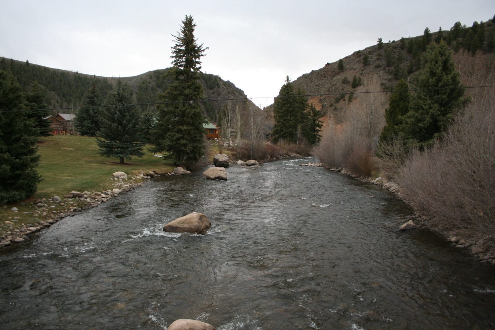 Image of the Taylor River in Gunnison County