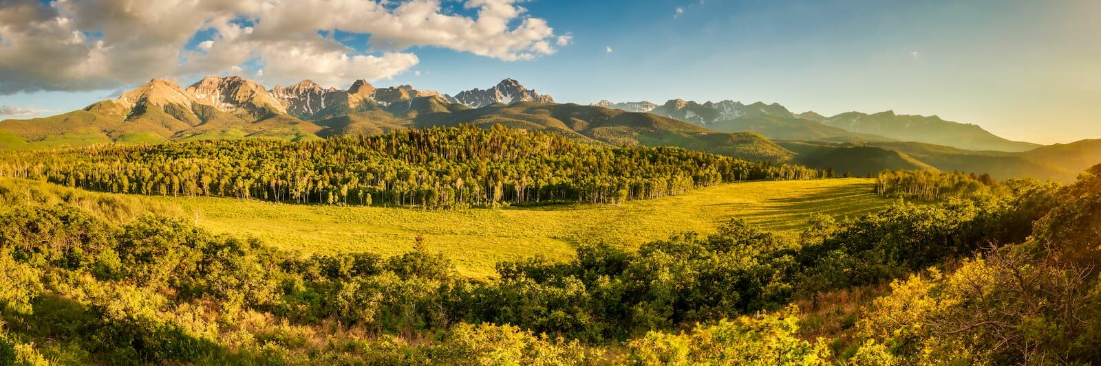 Uncompahgre National Forest Sneffels Range Panorama