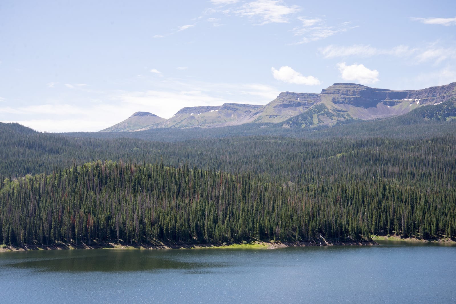 Flattops and Yamcolo Reservoir Colorado