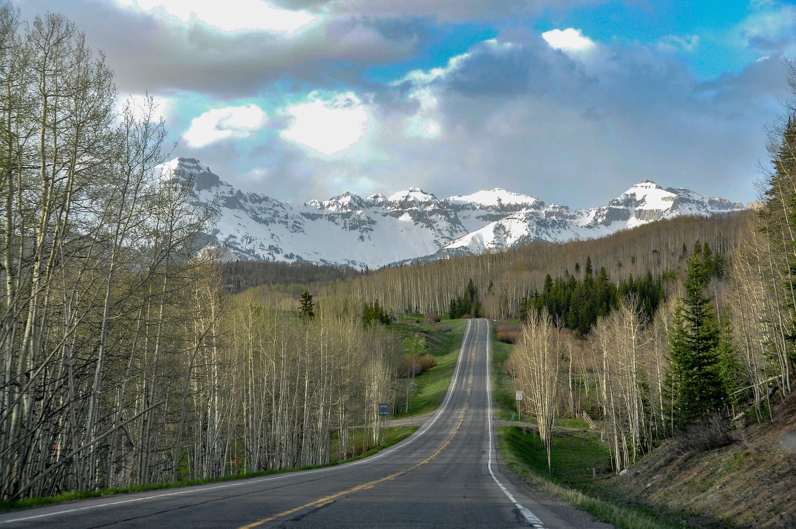 Driving the San Juan Skyway, CO