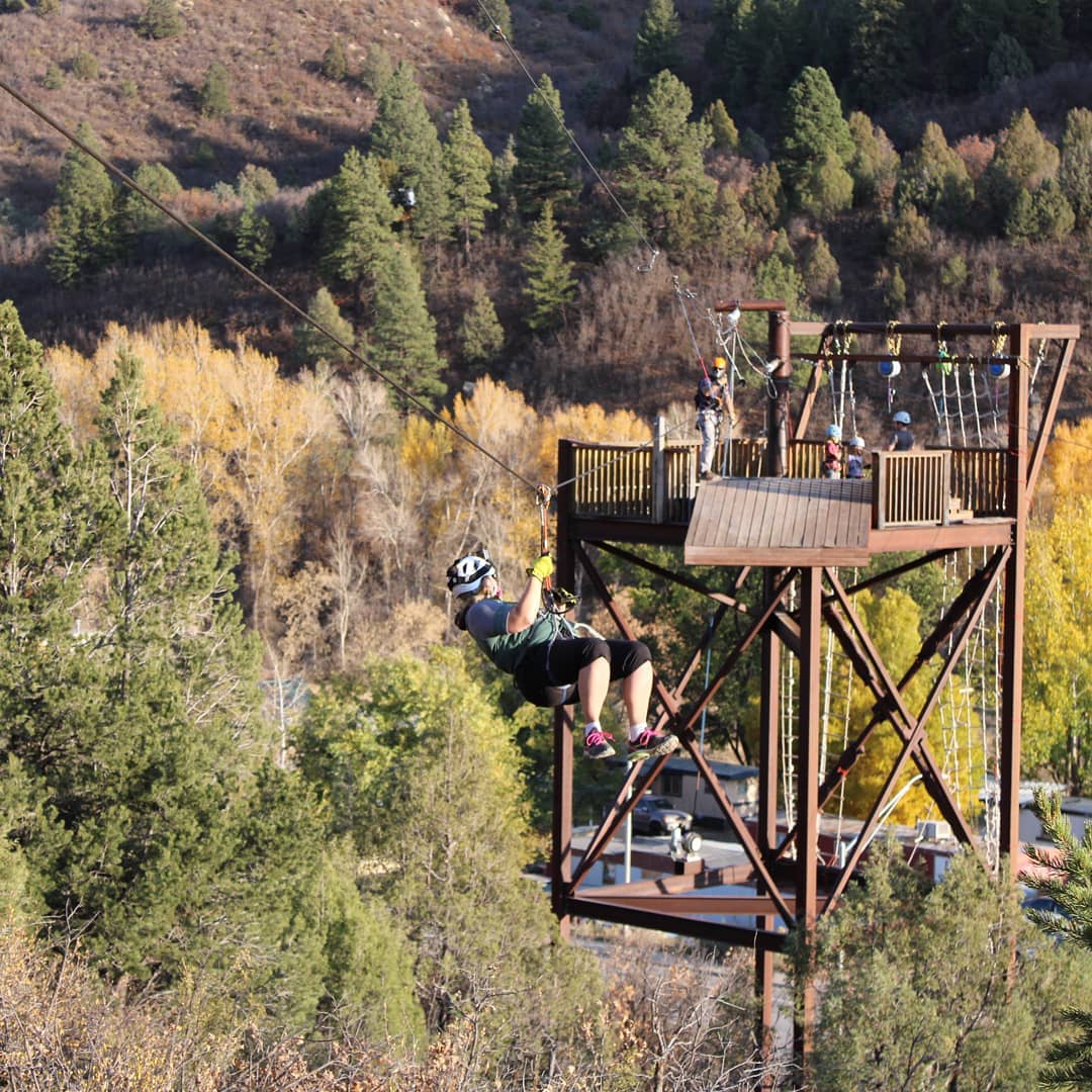 image of durango adventures zipline