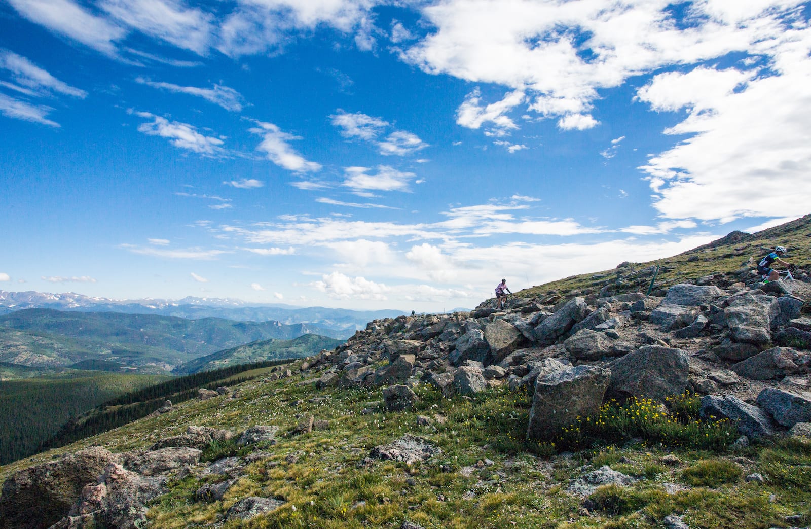 Mount Evans Hillclimb bicycle race, CO