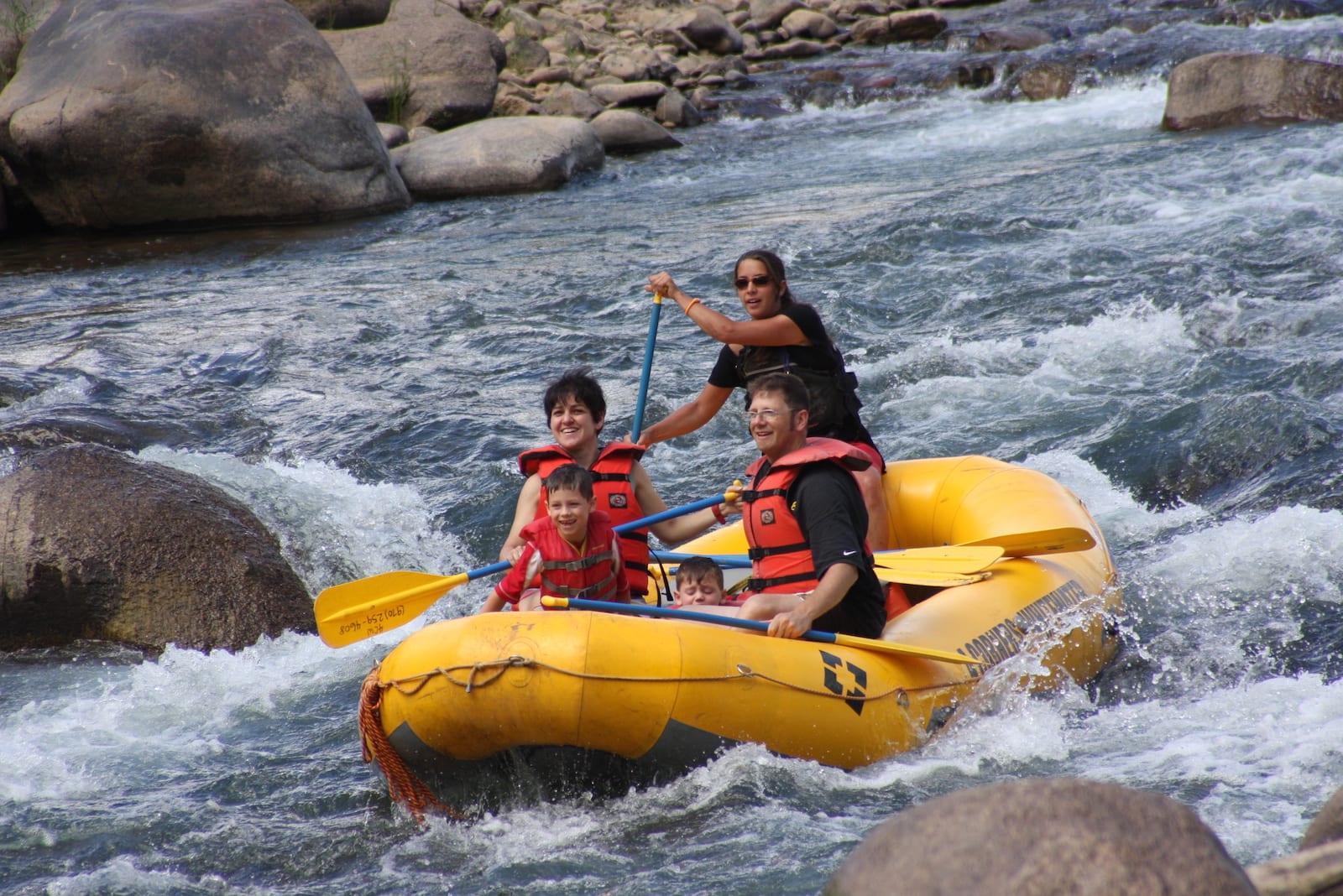 Rafting on the Lower Animas River