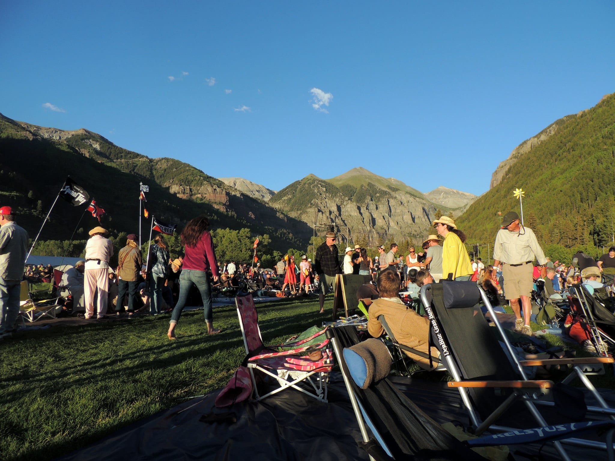 image of telluride bluegrass festival