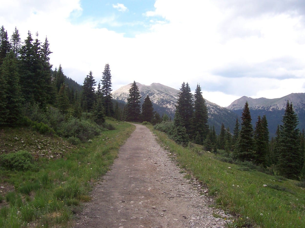 Alpine Tunnel Grade East Portal near Buena Vista CO