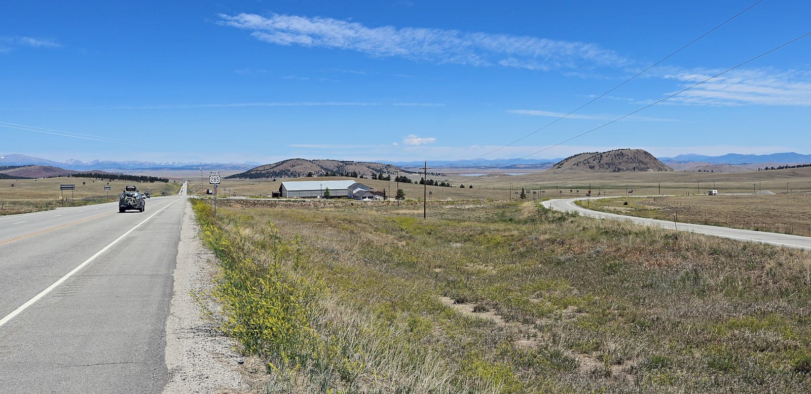 Image of the Antero Junction, a ghost town, in Colorado