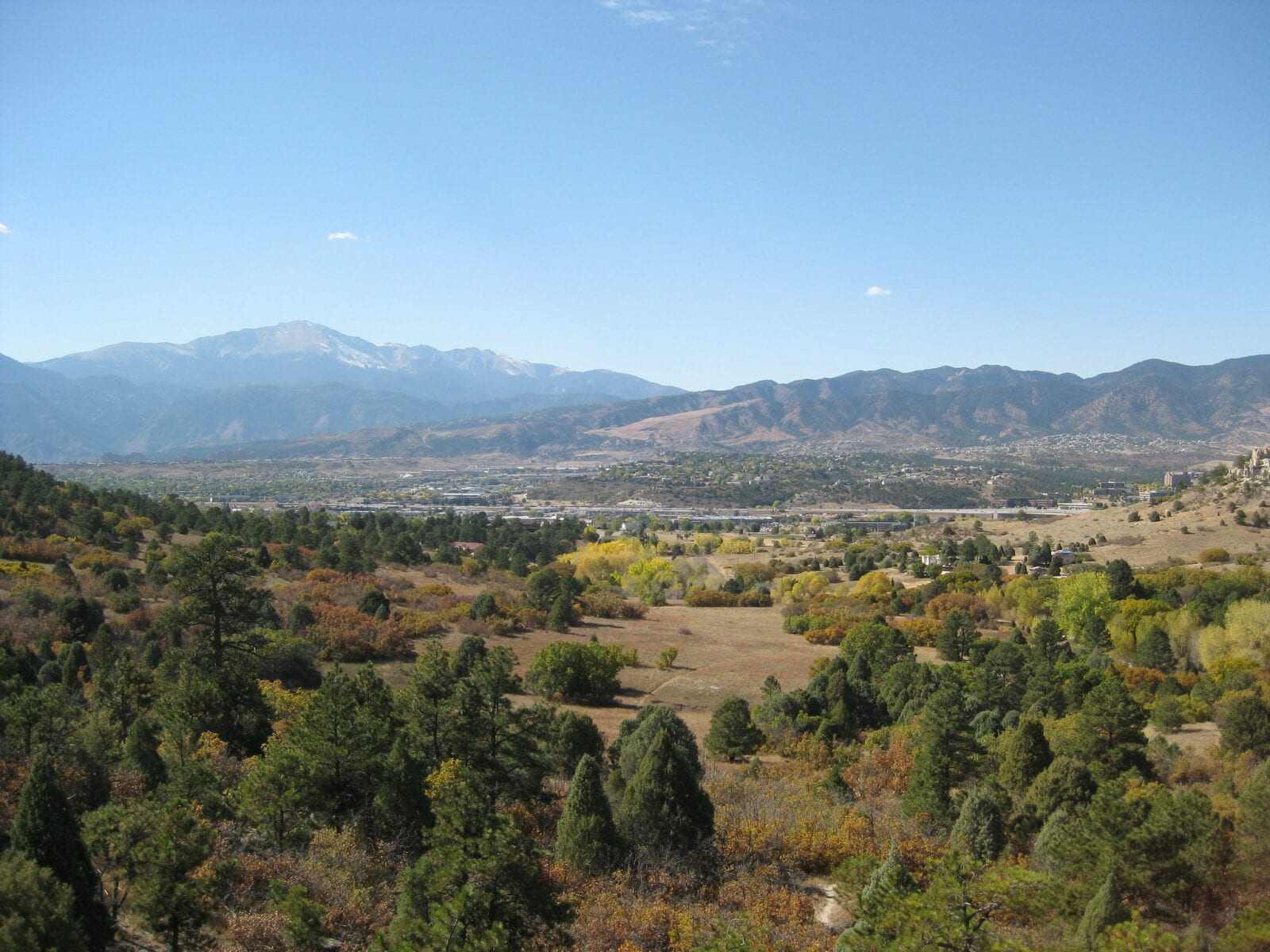 Image of the Austin Bluffs Open Space in Colorado Springs, Colorado