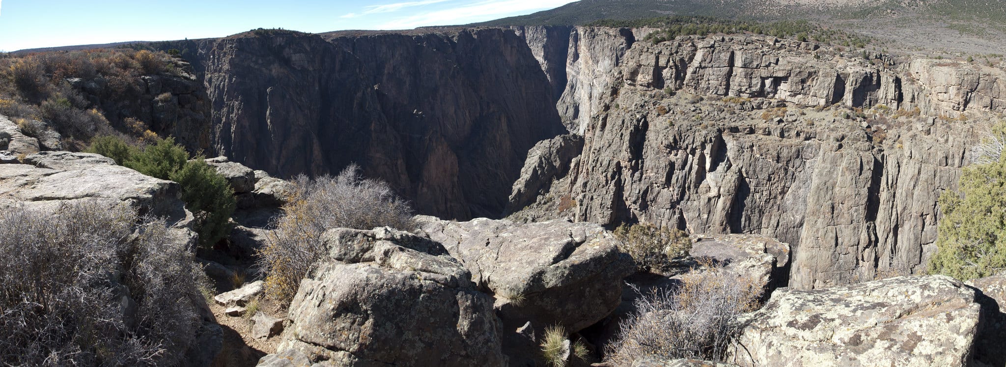 Black Canyon of the Gunnison Panorama