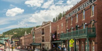 image of downtown black hawk