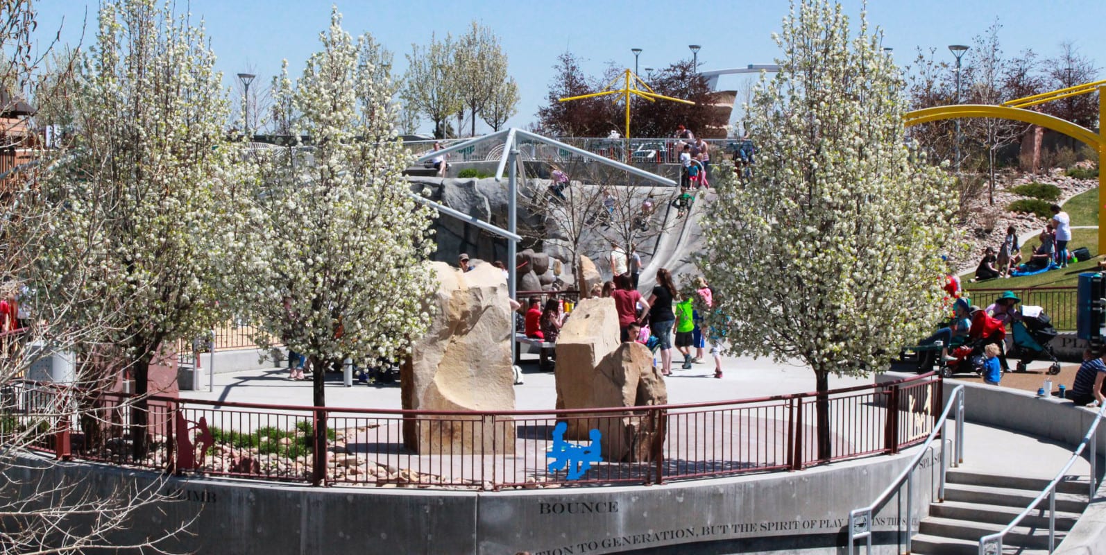 Image of the Centennial Center Park in Colorado