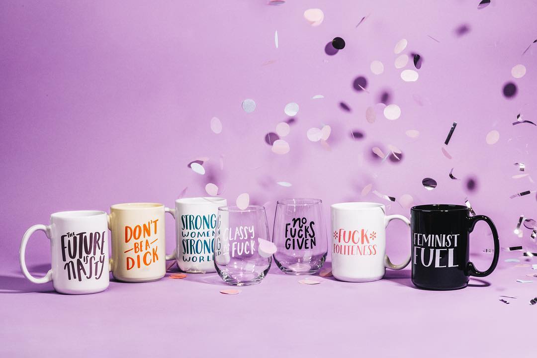 Image of some of Craft Boner's mugs and glasses