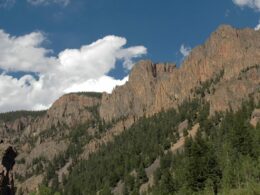 haunted abandoned mines Image of mountain scenery near Creede, Colorado