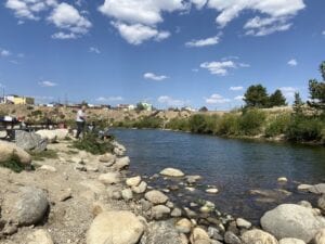 Fishing on the Middle Fork of South Platte River