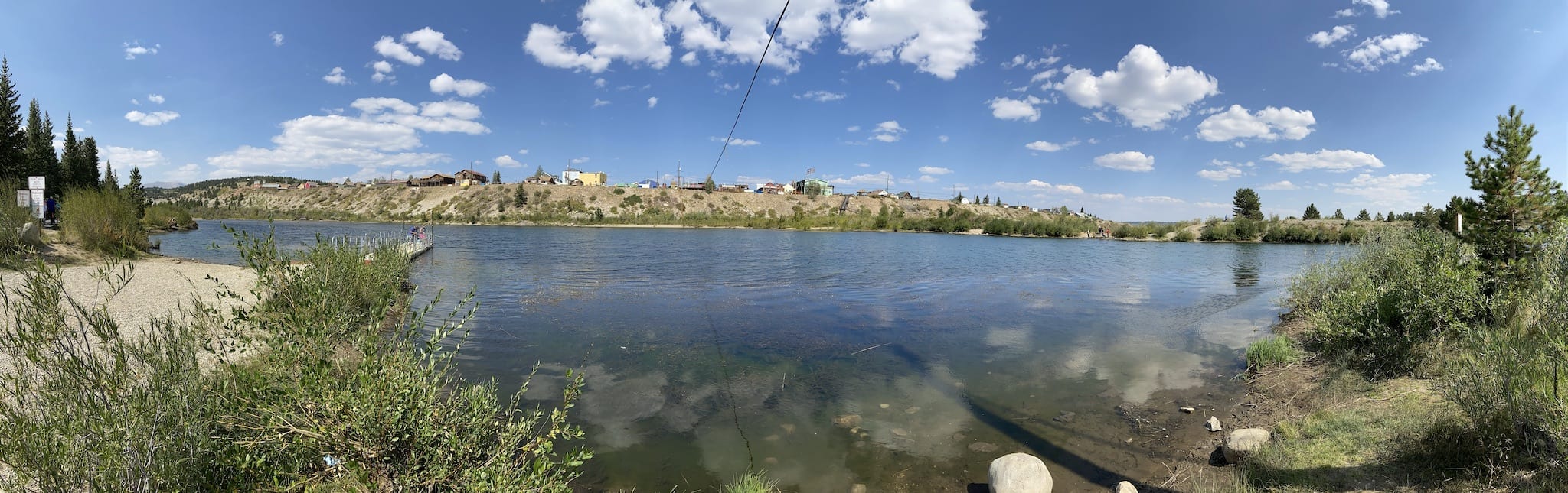 Fairplay Beach Panorama Colorado