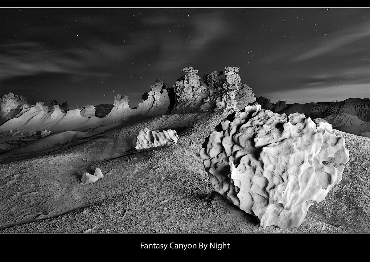 Fantasy Canyon Utah Night