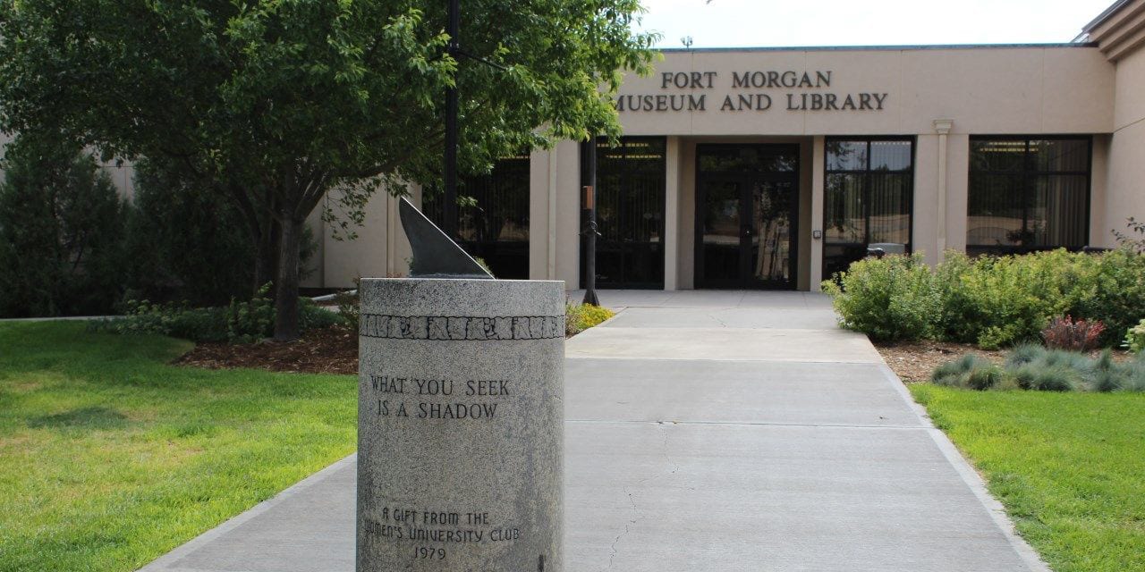 Image of the outside of the Fort Morgan Public Library & Museum in Colorado