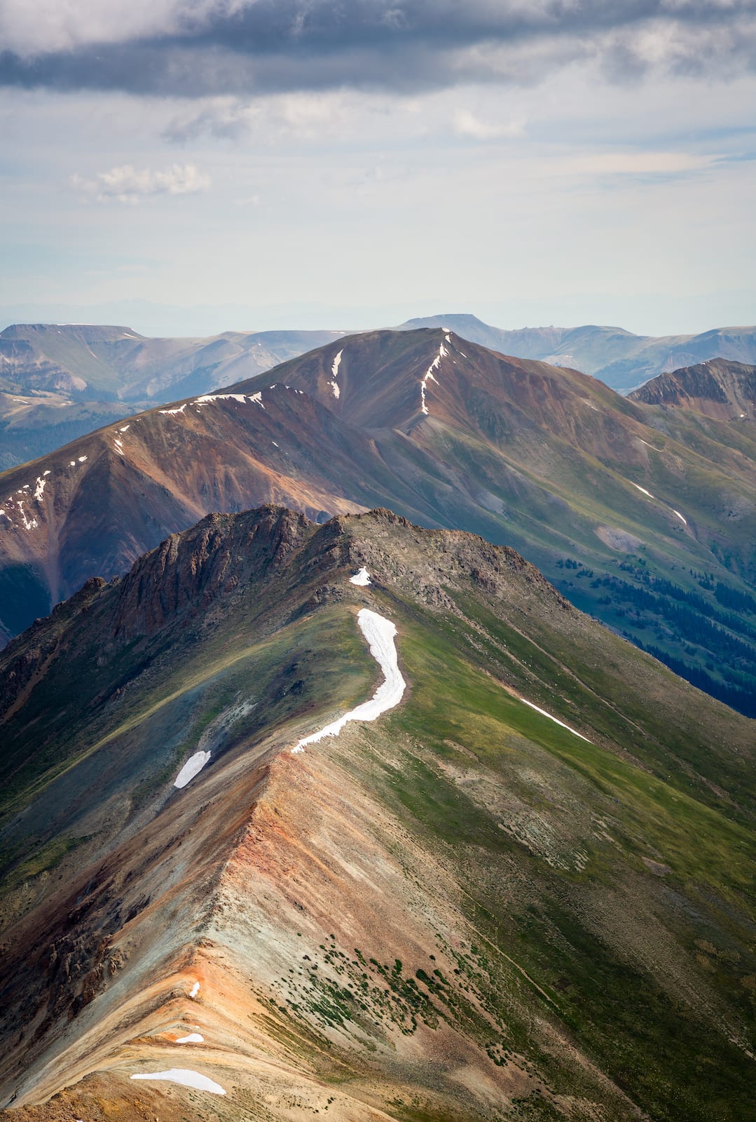 Handies Peak Hiking Summit Colorado