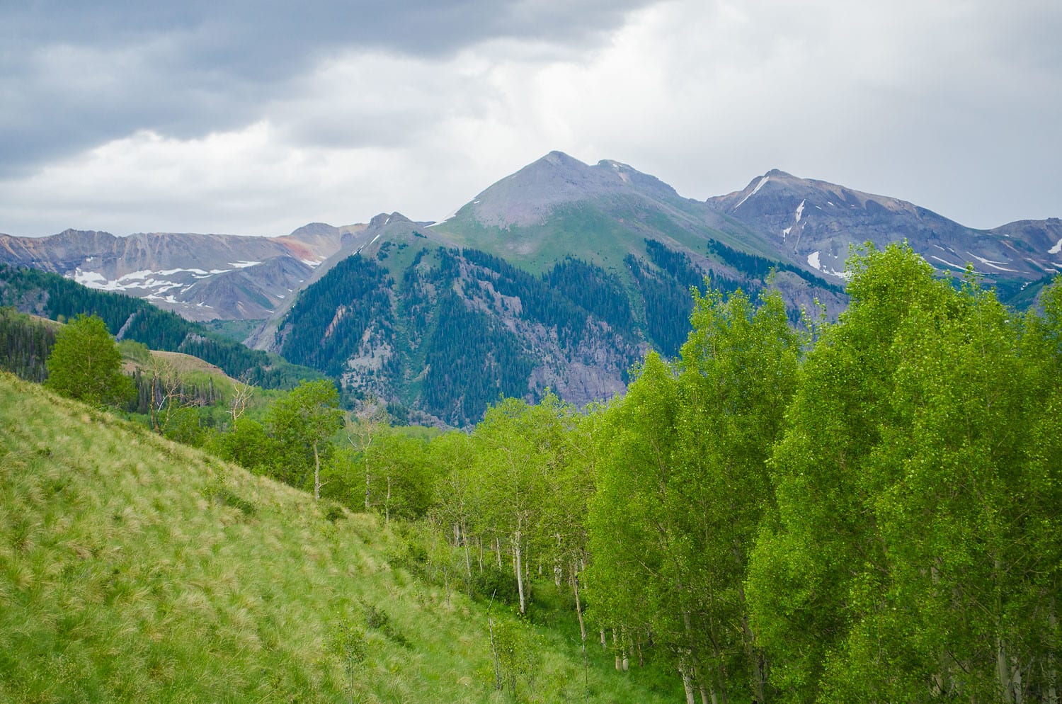 image of hiking in telluride