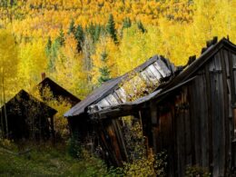 haunted abandoned mines Ironton CO Ghost Town Autumn