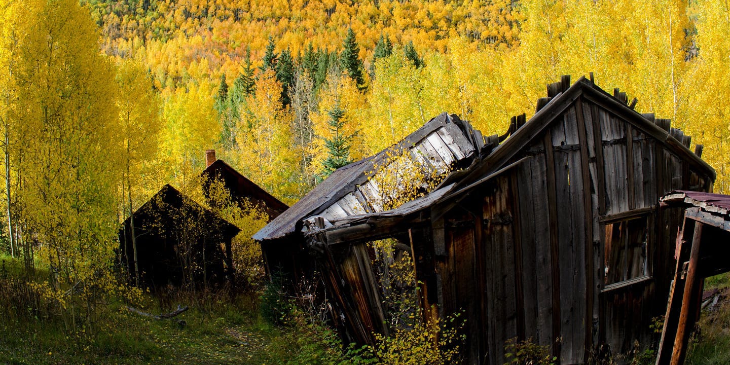 Ironton CO Ghost Town Autumn