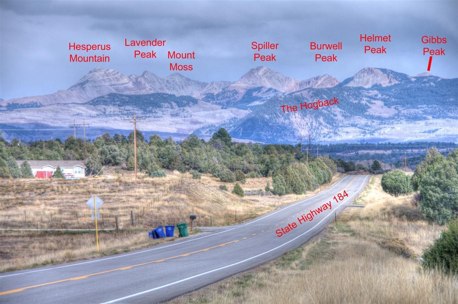 La Plata Mountains near Durango, CO