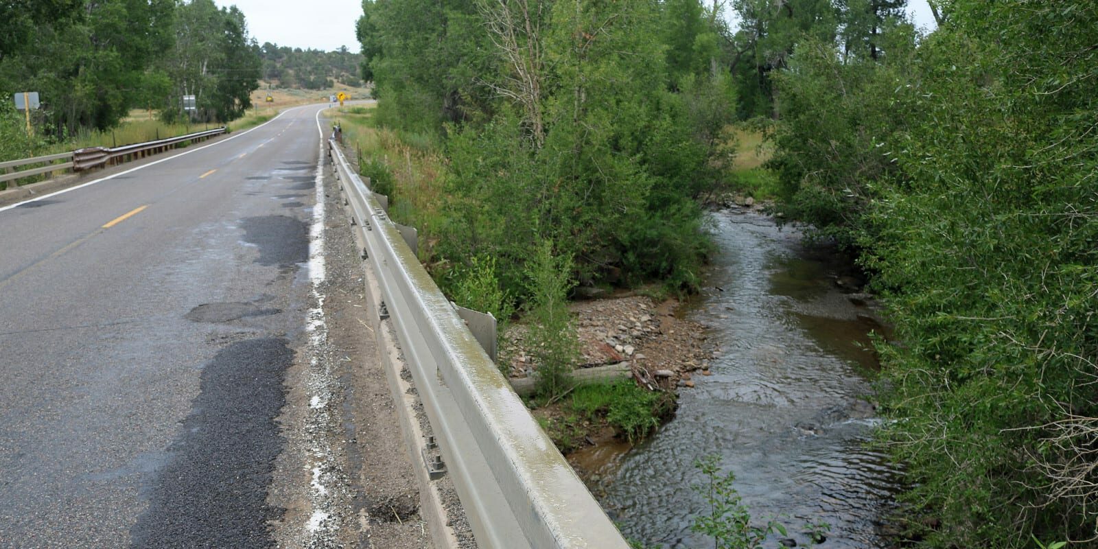 Image of the La Plata River at Highway 140 in Colorado