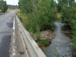 Image of the La Plata River at Highway 140 in Colorado