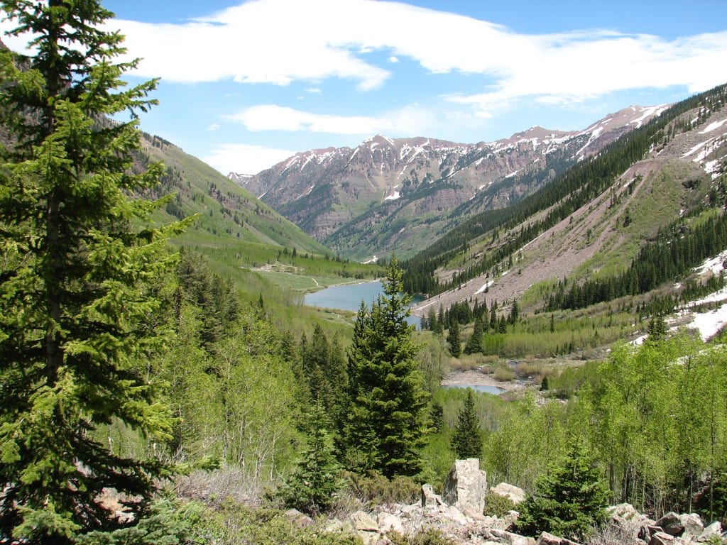 Maroon-Snowmass Trail Crater Lake Aspen CO