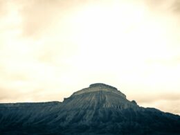 Mount Garfield, Book Cliff Mountains Palisade CO