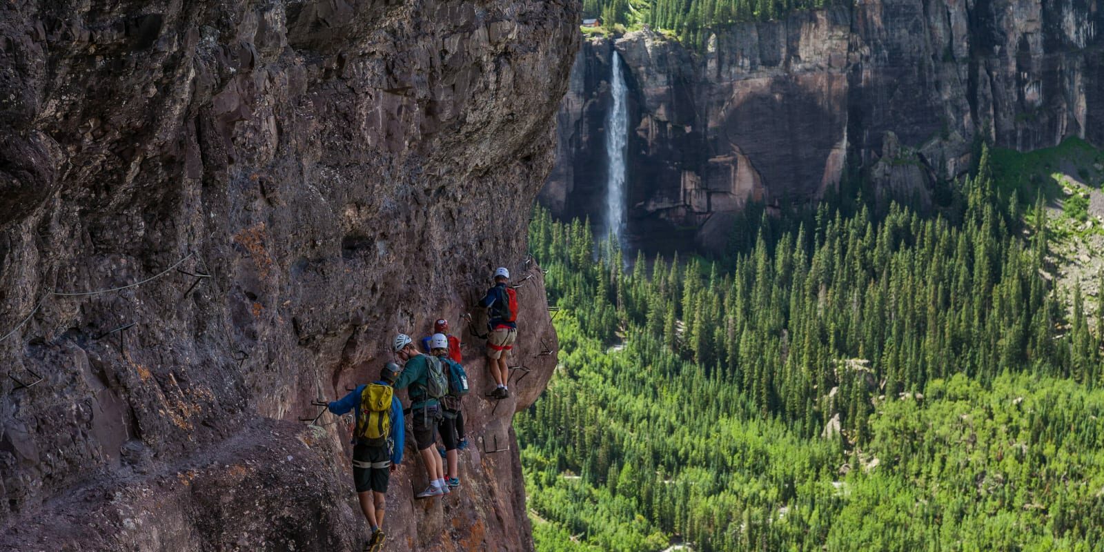 Mountain Trip Rock Climbing Telluride Via Ferrata