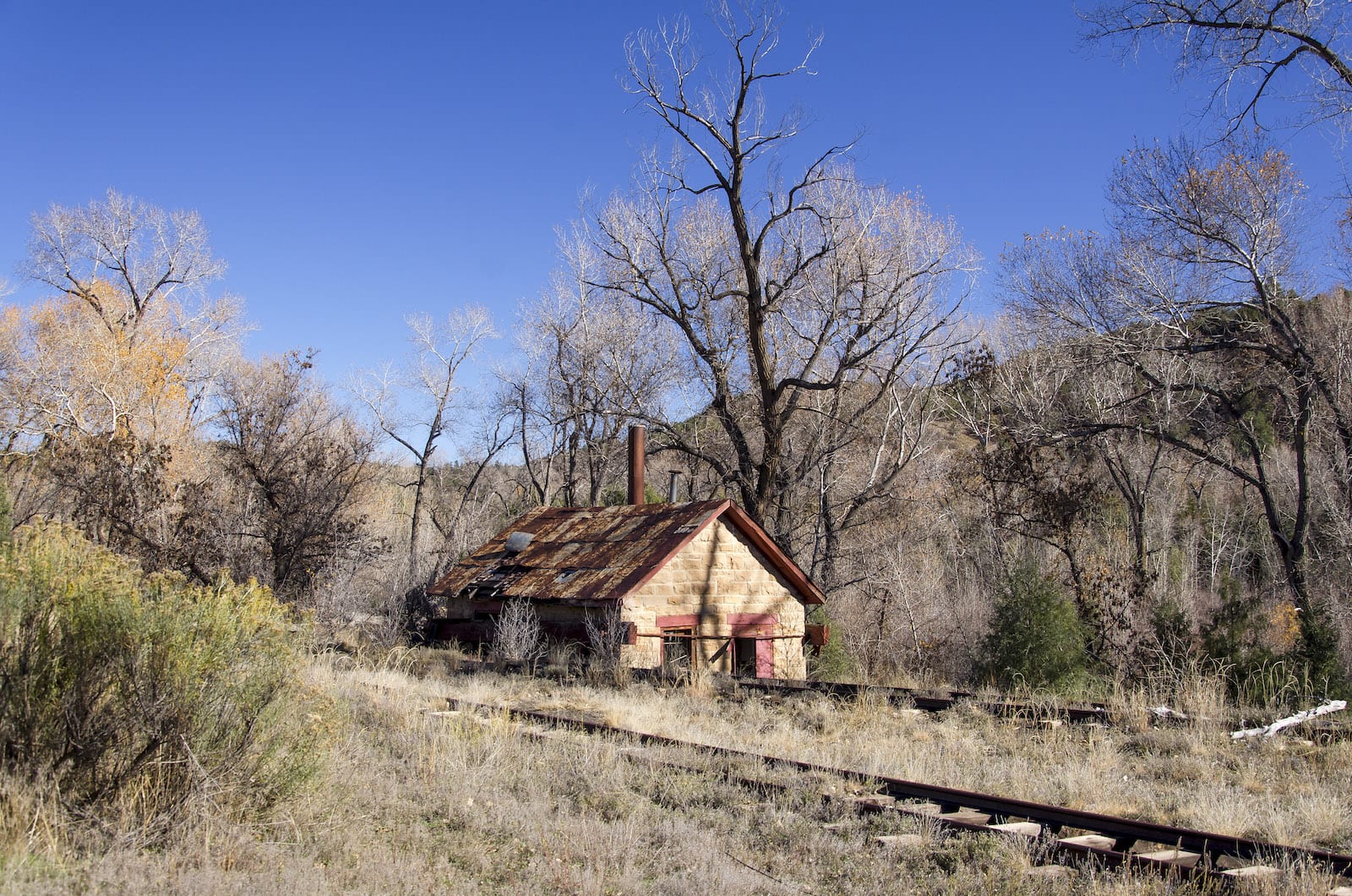 Pagosa Junction Colorado Old Pump House