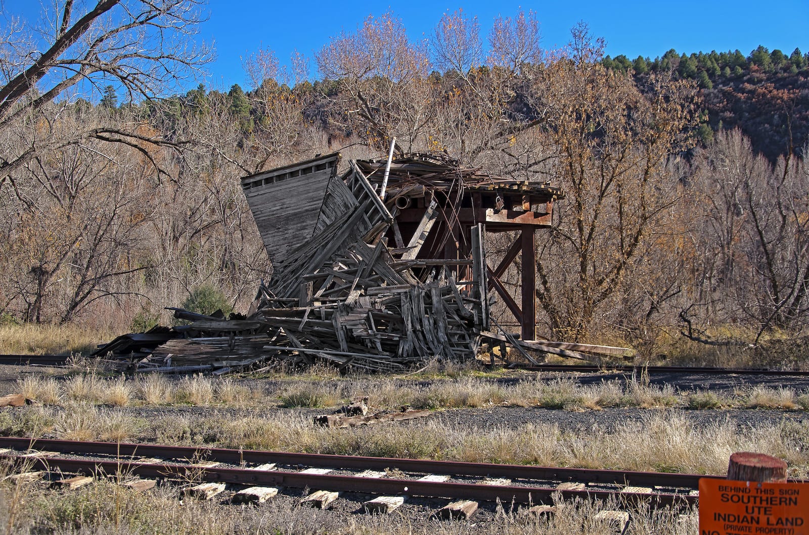 Pagosa Junction Colorado Water Tank