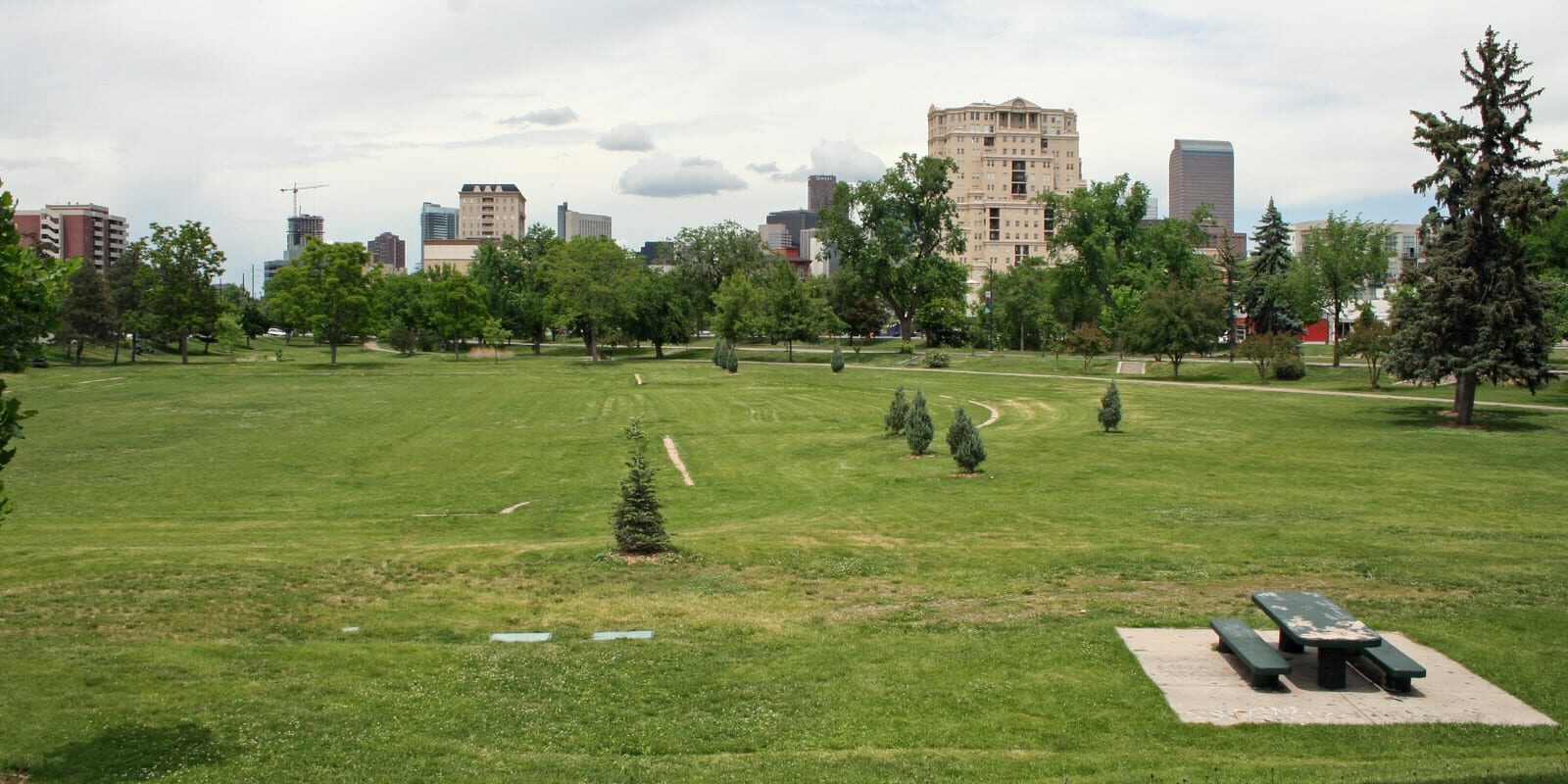 Image of the Sunken Gardens Park in Denver, Colorado