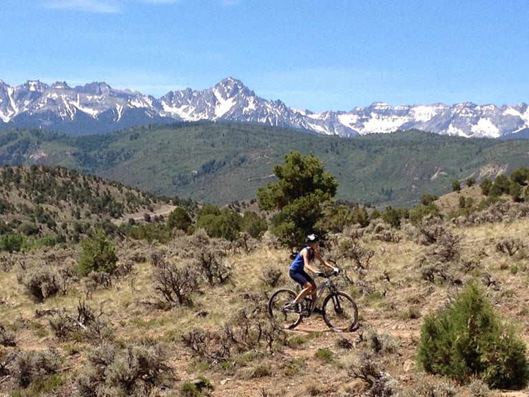 image of weaver park trails ridgway