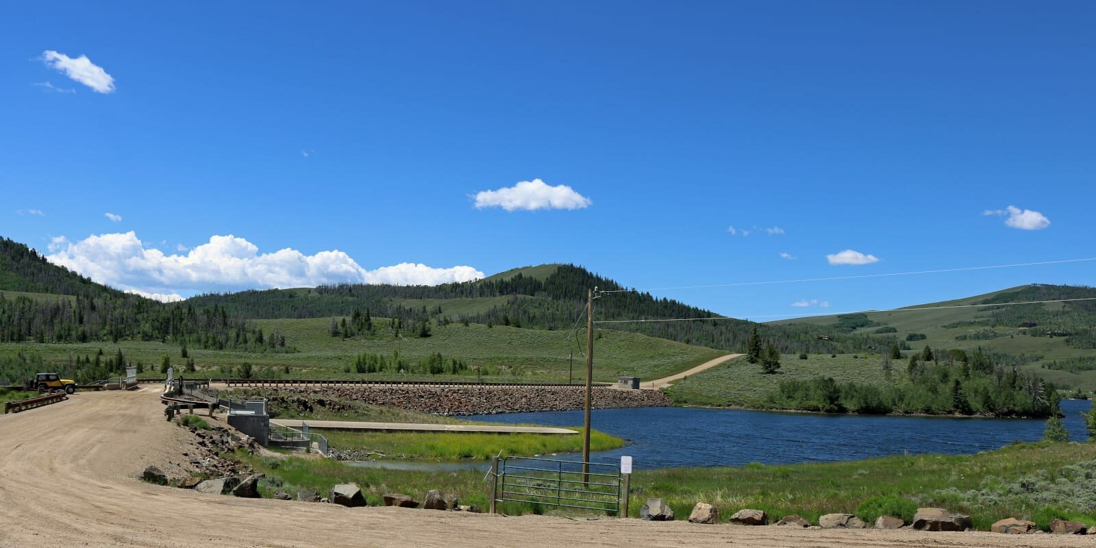 Willow Creek Dam Colorado