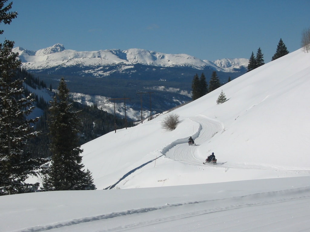 Breckenridge Snowmobiling, CO