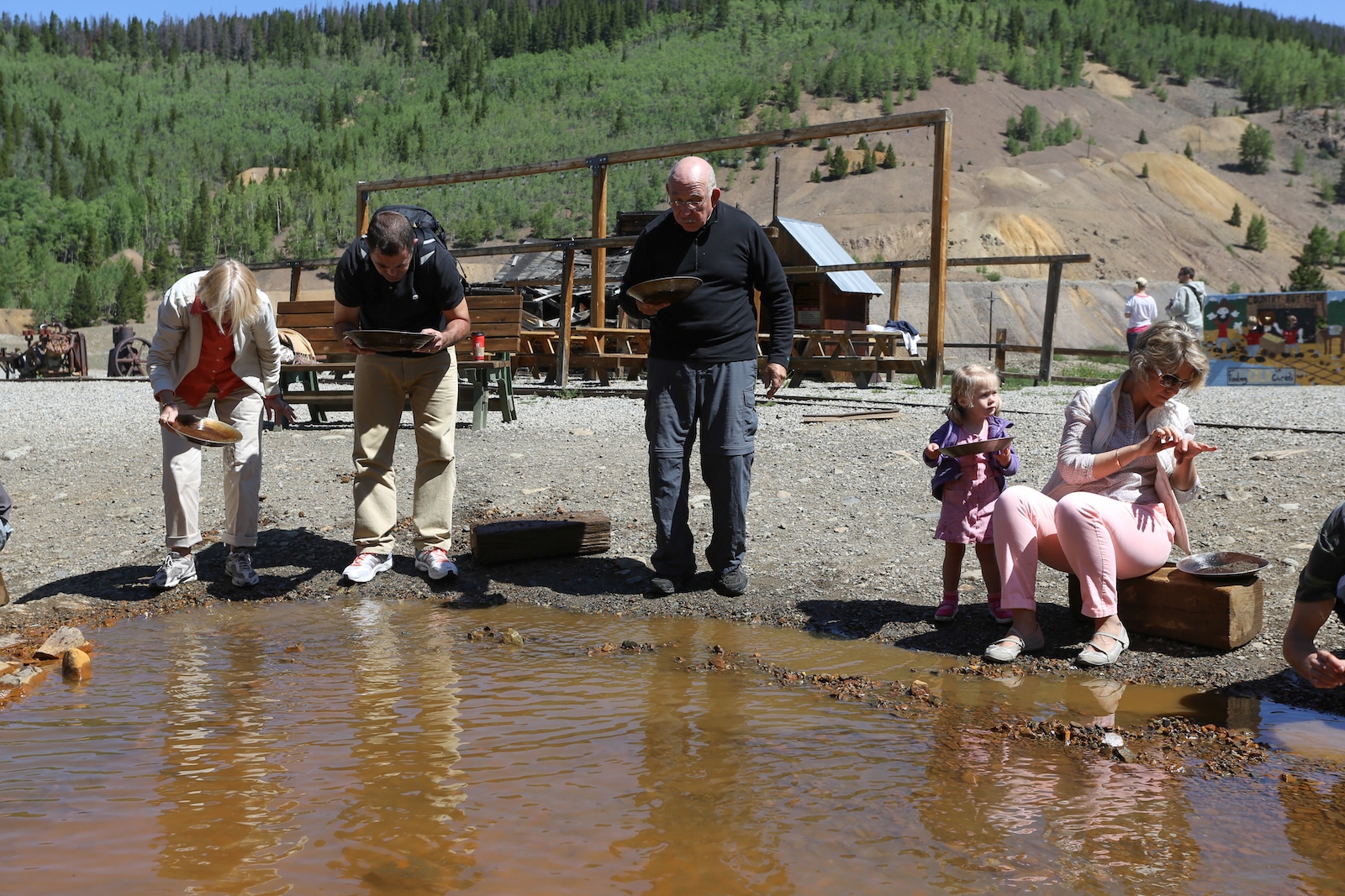 Gold Panning, Breckenridge