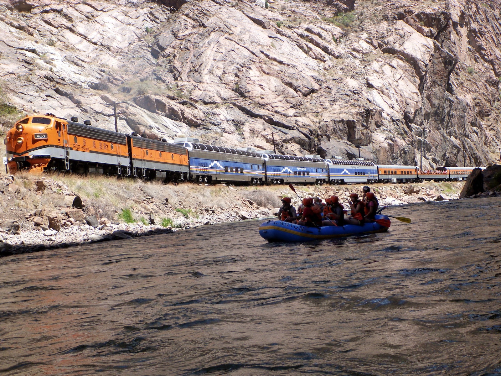 Rafting Arkansas River in Cañon City, Colorado