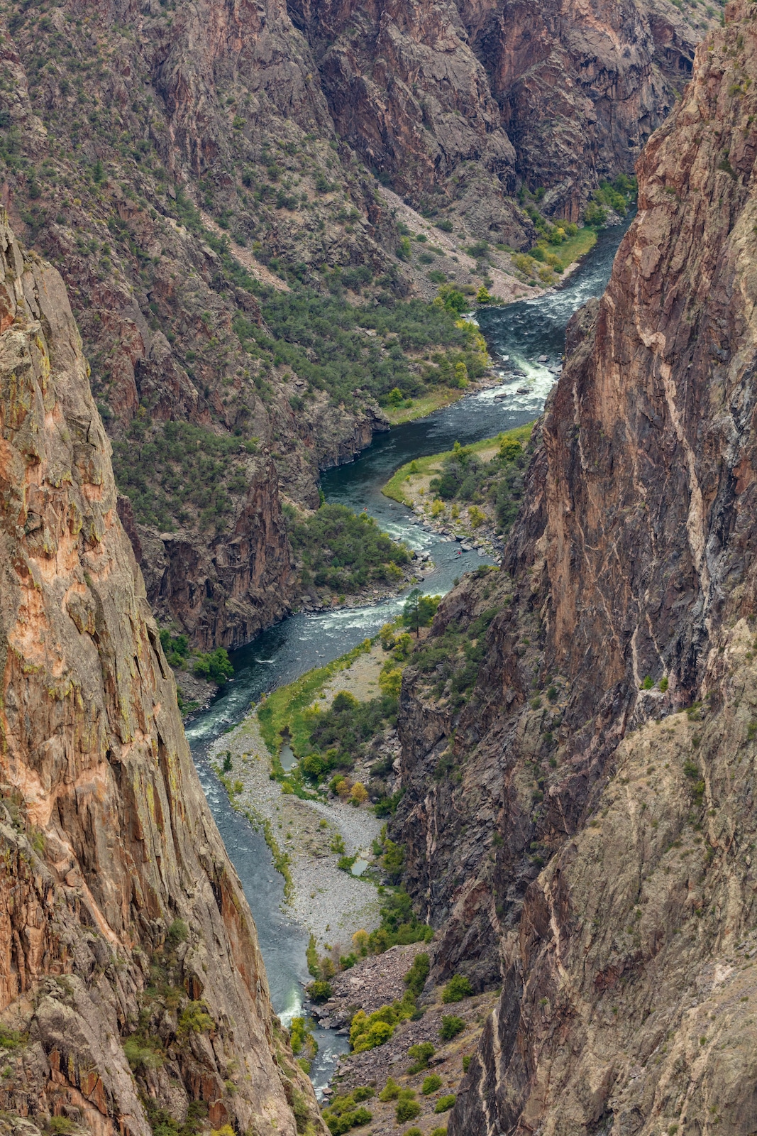 Black Canyon of the Gunnison Painted Wall