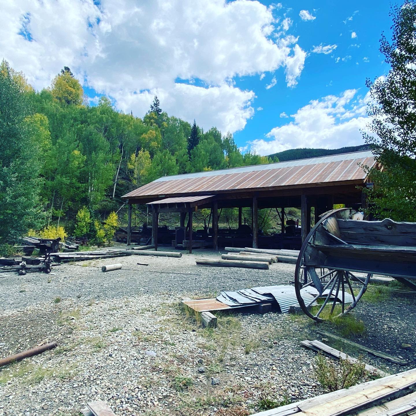 Image of the Breckenridge Sawmill Museum in Colorado