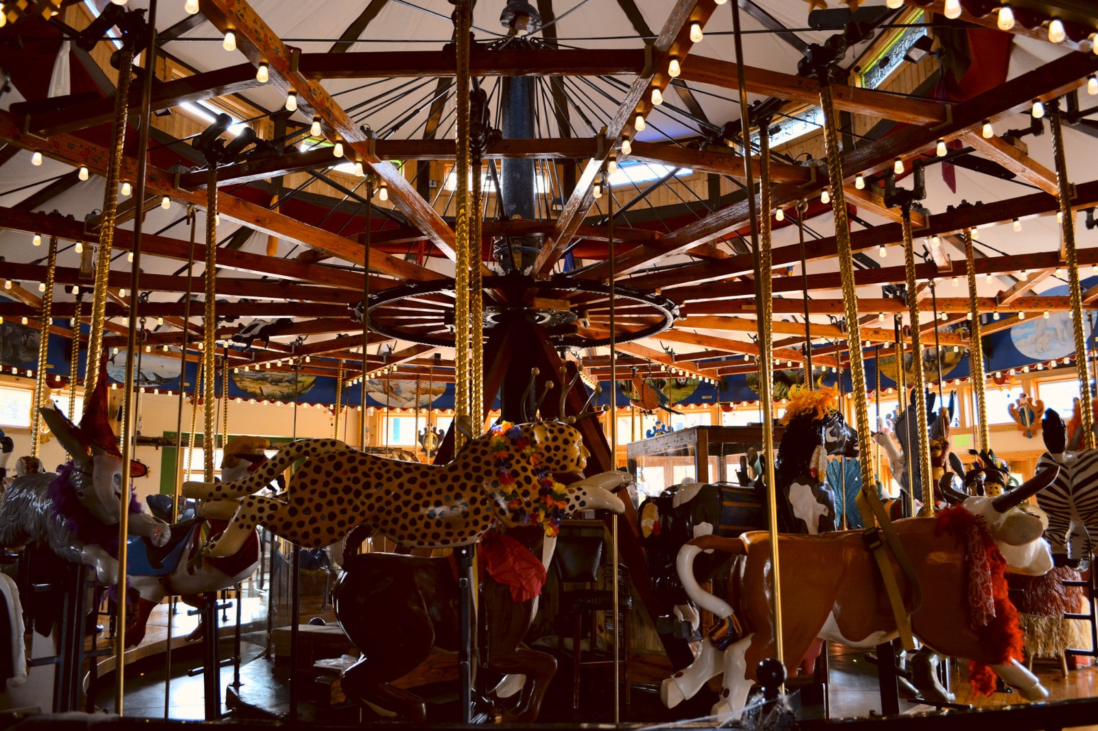 Image of the Carousel of Happiness in Nederland, Colorado