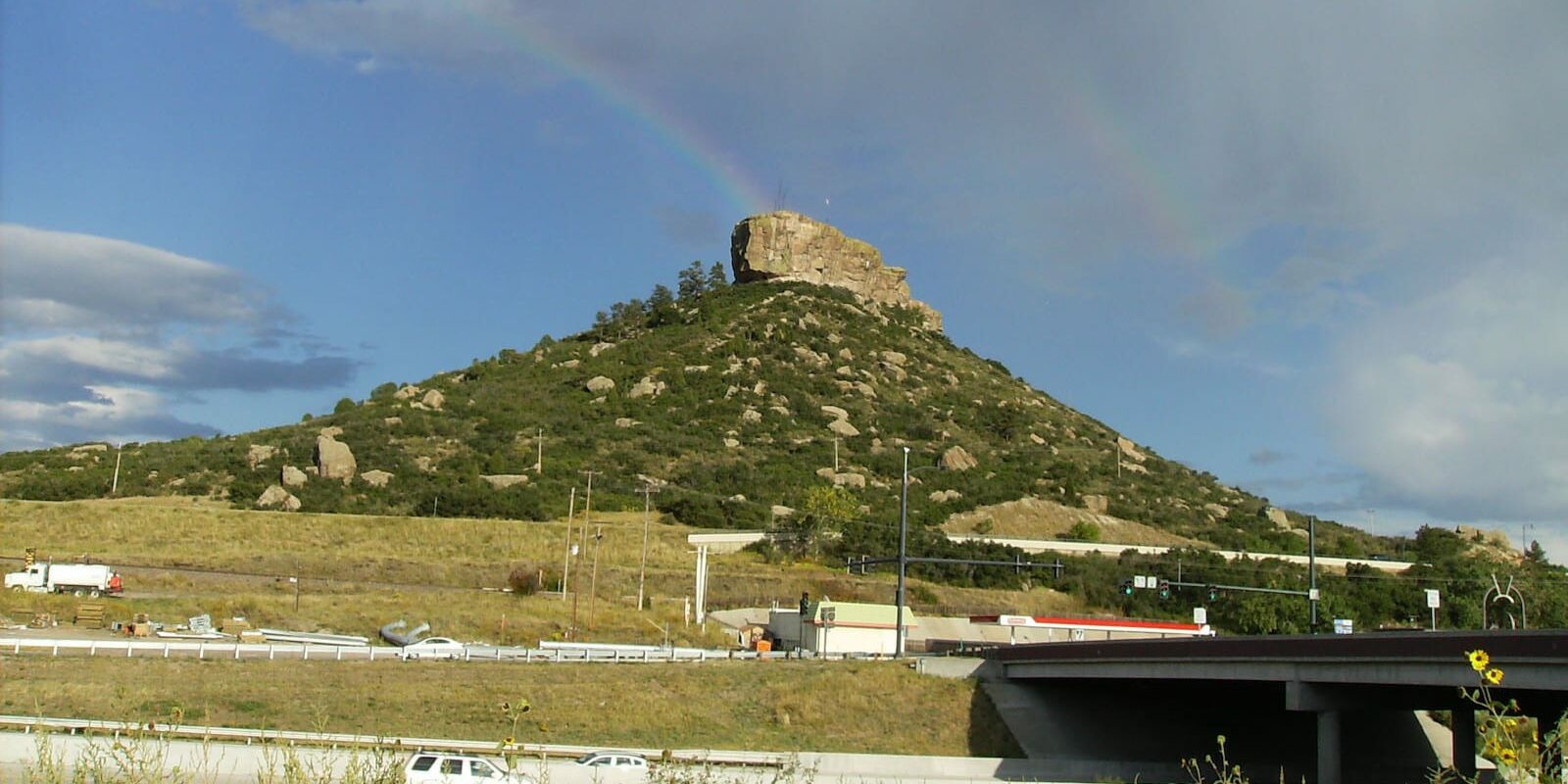 Castle Rock Colorado Highway I-25