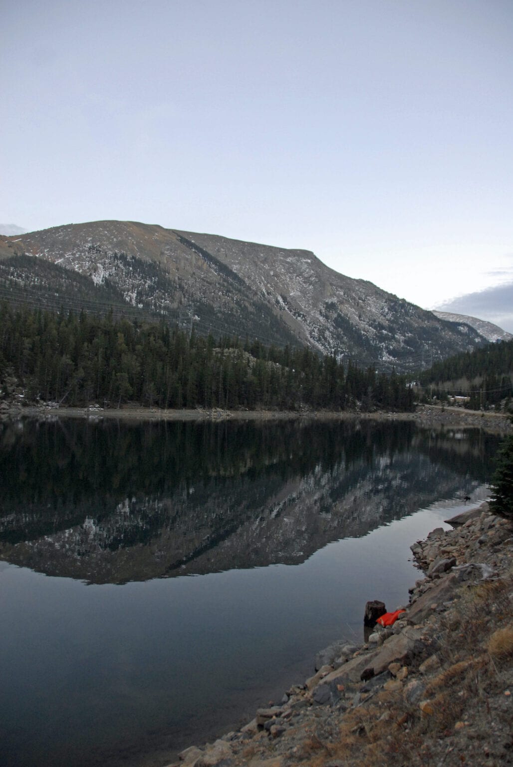 Clear Lake CO Reservoir on Guanella Pass nearby Arapaho