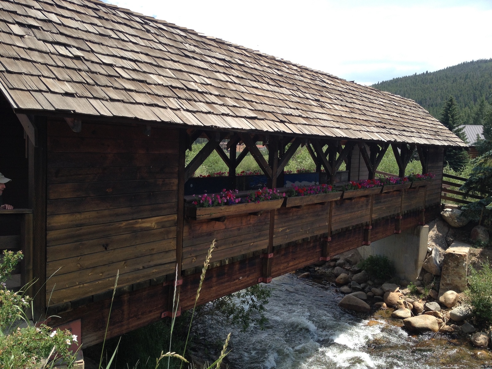 Nederland CO Covered Wood Bridge