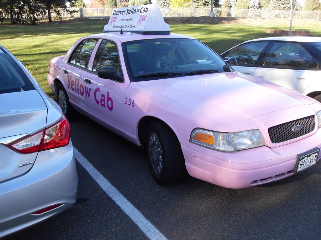 Denver Yellow Cab Pink Ride