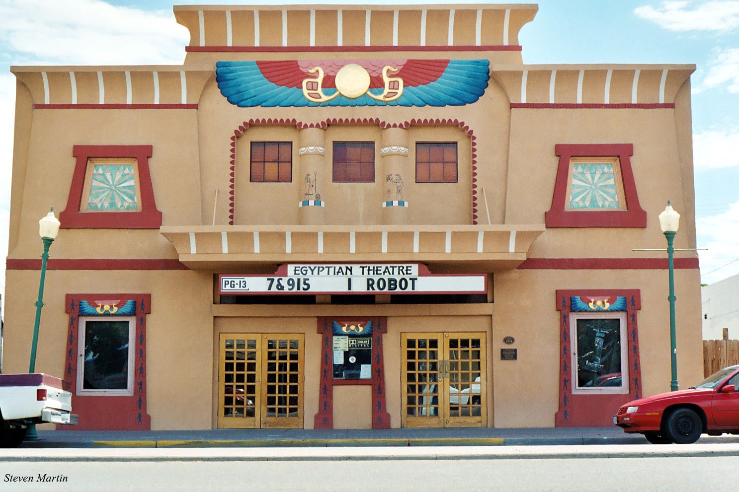 image of the egyptian theatre in delta